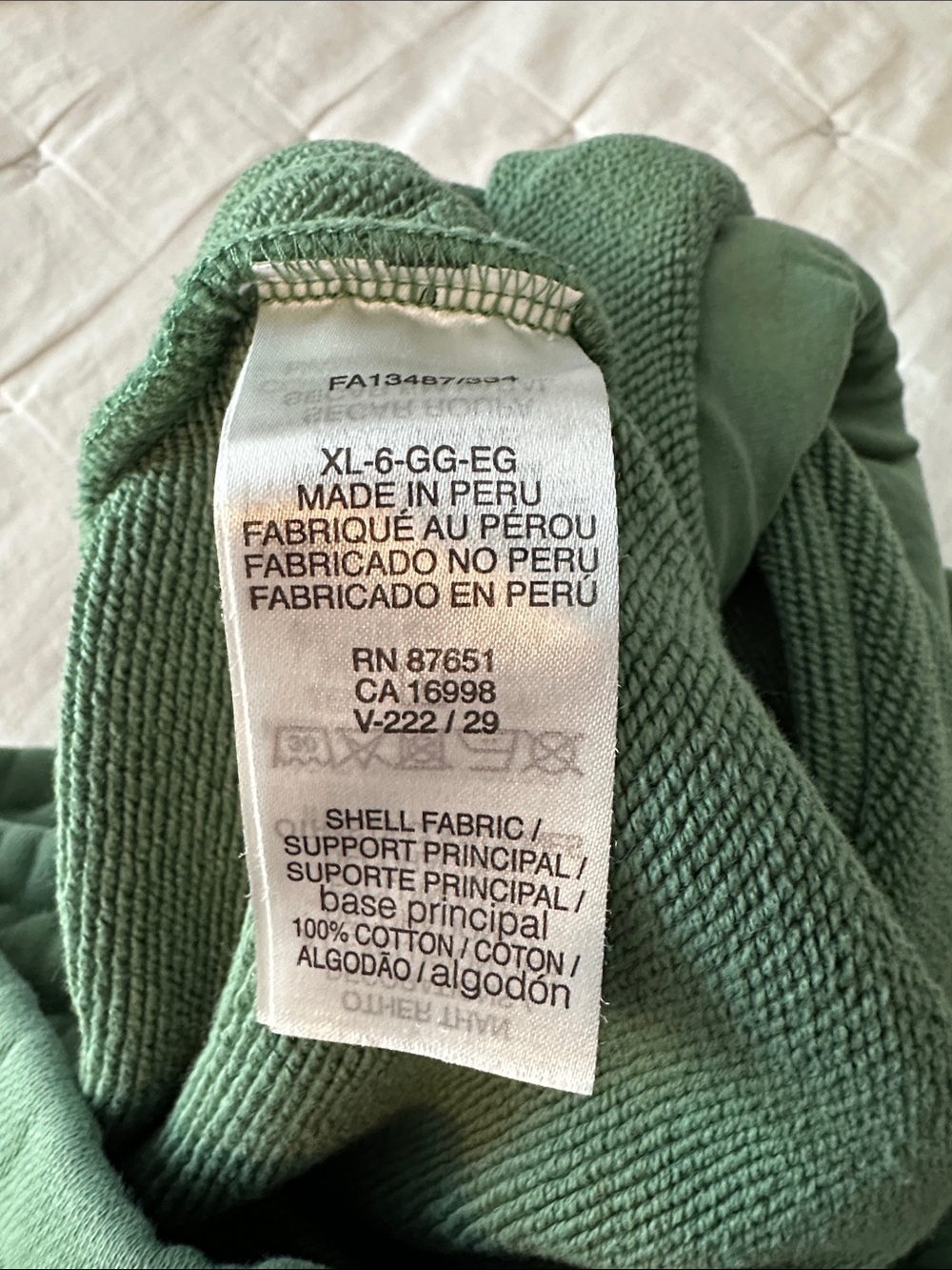 Lacoste Sage Green Logo Joggers - Picture 6 of 8